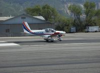 N110AM @ SZP - 1996 Moravan Zlin Z242L, Lycoming AEIO-360-B 200 Hp, takeoff roll runway 22 - by Doug Robertson