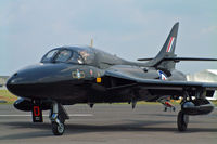 WV318 @ EGBP - Hawker Hunter T.7B - by Les Rickman