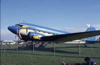 UNKNOWN @ OSH - Unidentified DC-3 at the EAA Fly In - by Glenn E. Chatfield