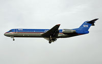 G-BXWF @ LHR - Fokker 100 - by Les Rickman