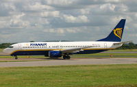 EI-CSQ @ EGCC - One of Ryanairs latest. - by Kevin Murphy