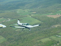 N414DJ @ IPT - A bit of formation flying over north central PA - by Sam Andrews