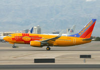 N781WN @ LAS - Southwest logo jet dashing out of Vegas. - by Kevin Murphy