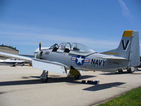 N661NA @ KRFD - North American T-28C - by Mark Pasqualino