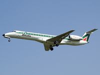 I-EXMM @ KRK - Alitalia - landing on rwy 25 - by Artur Bado?