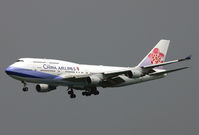 B-18203 @ HKG - China's fine looking 747 coming into Hong Kong. - by Kevin Murphy