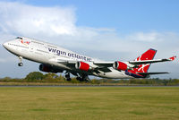 G-VGAL @ EGCC - Beautiful sight on take off. - by Kevin Murphy