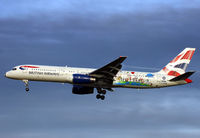 G-CPEM @ LHR - Blue Peter special to 27L, at LHR. - by Kevin Murphy