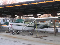 N6503V @ LOT - In the sheds @ Lewis University Airport, Romeoville, IL - by David Campion