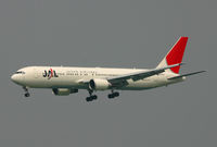 JA608J @ HKG - Jal's 767 running into Hong Kong. - by Kevin Murphy