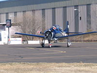 N555PF @ N70 - warming up prior to departure for sun'n'fun 2006 - by Philip S Babb
