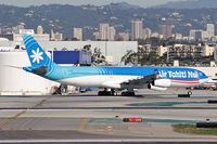 F-OJTN @ LAX - Air Tahiti Nui F-OJTN taxiing to the gate after arrival. - by Dean Heald