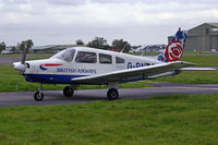 G-BNCR @ BOH - PA-28-161 Warrior 11 - by Les Rickman