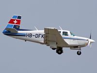 HB-DFK @ BSL - Landing on runway 16 - by eap_spotter
