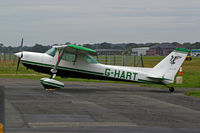 G-HART @ BOH - Cessna 152 (Tailwheel) - by Les Rickman