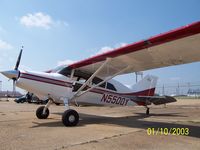 N5500Y @ MUL - Maule Flight after annual inspection - by Herb McCormick