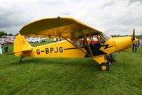 G-BPJG @ EGHS - PA-18 Super Cub 150 - by Les Rickman