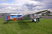 G-ARRX @ EGHS - Auster 6A - by Les Rickman