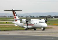 G-CCGS @ EGCC - Scottish prop paked up at Manchester. - by Kevin Murphy