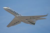 VP-BEP @ LAX - Gulfstream Aerospace G-V VP-BEP, c/n 636 - departing LAX RWY 25L enroute to Norman Y Mineta San Jose Int'l (KSJC) - San Jose, California. - by Dean Heald