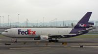 N68053 @ EWR - This old lady, seen here taxying from Newark's huge FedEx terminal, originally flew for Continental. - by Daniel L. Berek