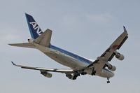 JA8094 @ LAX - All Nippon Airways (ANA) JA8094 (FLT ANA6) from Narita Int'l (RJAA) on final approach to RWY 24R. - by Dean Heald