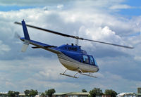 G-BKZI @ BOH - Bell 206B Jetranger 2 - by Les Rickman
