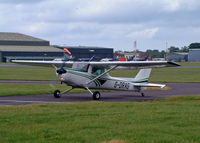 G-DRAG @ BOH - Cessna 152 (Tailwheel) - by Les Rickman