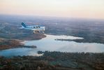 N95160 - In flight over Lake Minnetonka