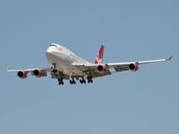 G-VROY @ KLAS - Virgin Atlantic - 'Pretty Woman' / 2001 Boeing Company BOEING 747-443 - by Brad Campbell