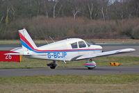 G-BCJP @ BOH - PA-28 Cherokee 140 - by Les Rickman