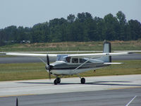 N172CF @ KPDK - Taxing to Mercury Air Center - by Michael Martin