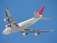 JA8072 @ KLAS - Japan Airlines / Boeing 747-446 - by Brad Campbell