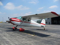 N5608C @ KJVL - Cessna 140A - by Mark Pasqualino