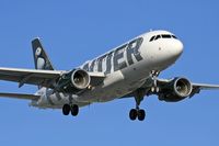 N946FR @ LAX - Frontier Airlines N946FR - Puffin - (FLT FFT406) from Denver Int'l (KDEN) on final approach to RWY 24R. - by Dean Heald