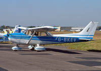 G-BKEV @ BOH - Cessna F.172M - by Les Rickman