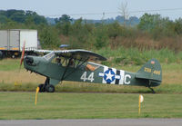 G-AJES @ EGHS - Piper J-3C-65 Cub (G-AJES) - by Les Rickman