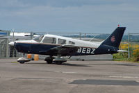 G-BEBZ @ BOH - PA-28-151 Warrior - by Les Rickman