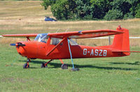 G-ASZB @ EGHP - Cessna 150E - by Les Rickman
