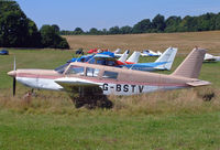G-BSTV @ EGHP - PA-32 Cherokee Six 300 - by Les Rickman