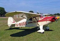 G-BUDE @ EGHP - PA-22 Tri-Pacer 135 (Tailwheel) - by Les Rickman
