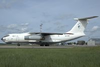 EX-049 @ RIX - Reem Air Iljuschin 76 waiting for new cargo - by Yakfreak - VAP