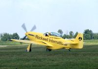 N51RH @ DAY - At the Dayton Air Show with Bob Hoover flying - by Glenn E. Chatfield