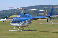 G-BVGA @ ESH - Bell 206B Jetranger 3 - by Les Rickman
