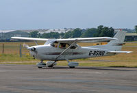 G-RSWO @ BOH - Cessna 172R - by Les Rickman