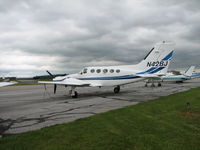 N42BJ @ FDK - At Frederick, MD for the AOPA Fly-in.  All the way from Oklahoma city? - by Sam Andrews