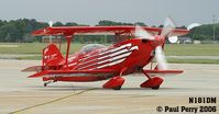 N181DM @ LFI - The other half of the Red Eagles team - by Paul Perry