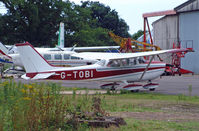 G-TOBI @ BOH - Cessna F.172K - by Les Rickman