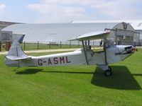 G-ASML @ EGBK - Delightful Luton Minor on a sunny day at Sywell - by Simon Palmer