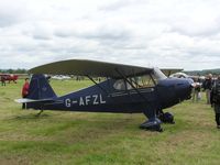 G-AFZL - Porterfield at the Vintage Flying Weekend at Keevil - by Simon Palmer